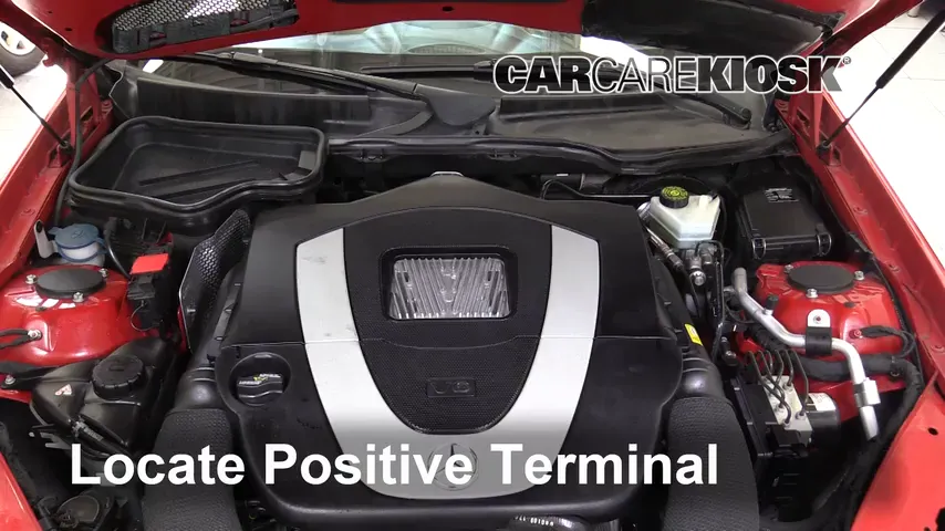 2009 Mercedes-Benz SLK300 3.0L V6 Batterie Début de saut